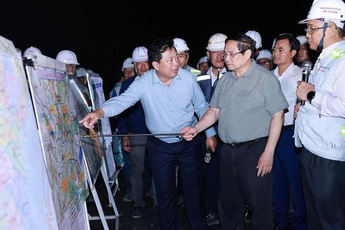 Thủ tướng khảo sát Dự án đường Vành đai 3 TP HCM