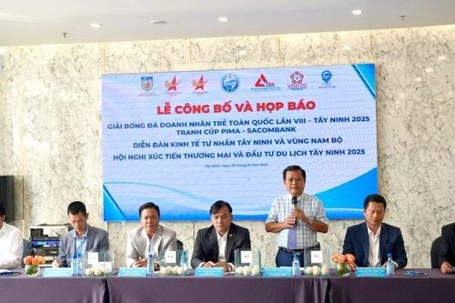 Doanh nhân trẻ Tây Ninh 'kết nối vươn xa' qua giải bóng đá