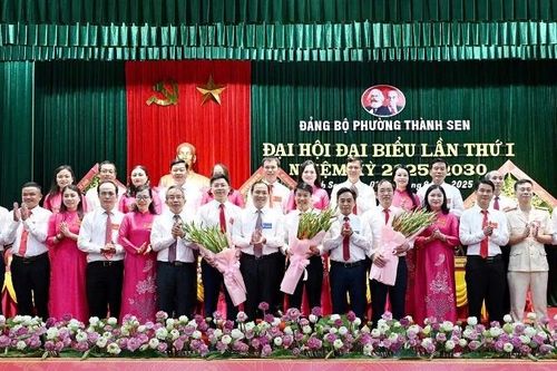 Đảng bộ phường Thành Sen, Hà Tĩnh tổ chức Đại hội Đại biểu lần thứ I, nhiệm kỳ 2025-2030