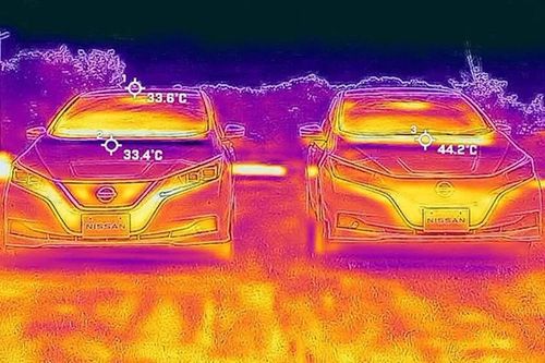 Sơn phản nhiệt của Nissan giúp giảm nhiệt độ ôtô tới 12 độ C