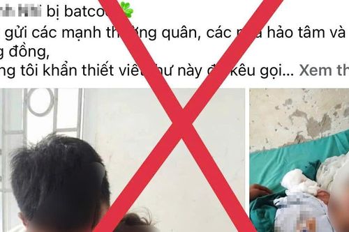 Dàn dựng tin giả về bắt cóc trẻ em để lừa đảo chiếm đoạt tiền