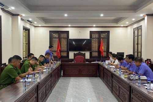 VKSND khu vực 2 Quảng Ninh tổ chức họp liên ngành xử lý án trọng điểm
