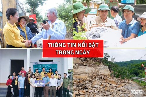 Nghệ An: Thông tin nổi bật ngày 2/8