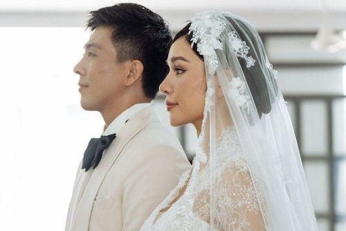 Người mẫu Vbiz bí mật làm lễ cưới với bạn trai diễn viên, loạt sao Việt chúc mừng