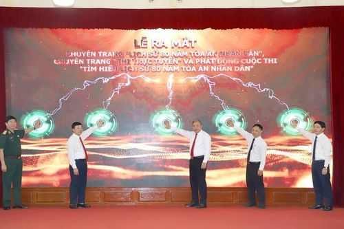 Số hóa lịch sử 80 năm Tòa án nhân dân, lan tỏa giá trị truyền thống