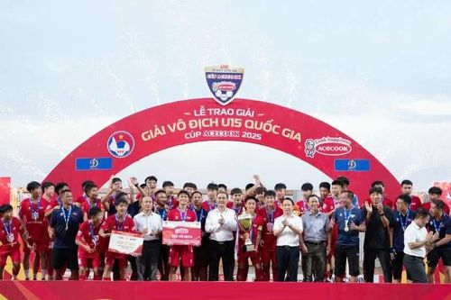 U.15 PVF bảo vệ thành công chức vô địch Giải U.15 quốc gia - Cúp Acecook 2025