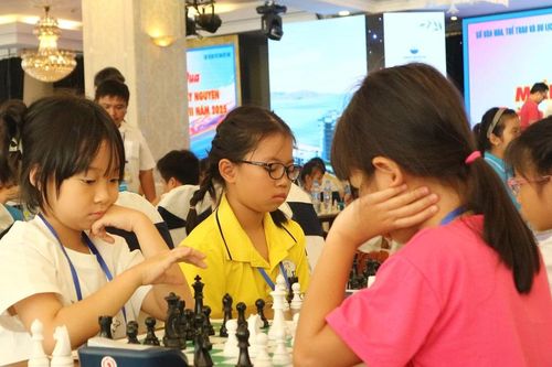 Khai mạc Giải cờ vua trẻ miền Trung và Tây Nguyên mở rộng lần thứ VII