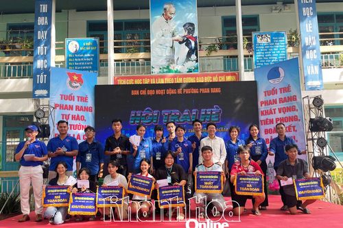 Phường Phan Rang tổ chức Hội trại hè lần thứ nhất năm 2025