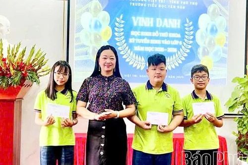 Học và làm theo Bác – Động lực đổi mới ở Trường Tiểu học Tân Dân