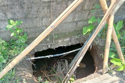 Cần sớm khắc phục hố sụt lún sâu tại thôn 4, xã Quang Bình