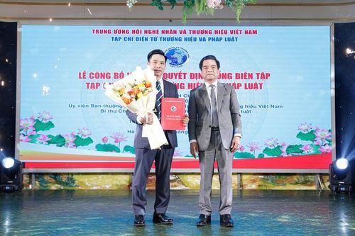 Tạp chí Điện tử Thương hiệu và Pháp luật có tân Tổng biên tập