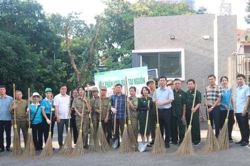 Yên Sở xây dựng phường sáng, xanh, sạch, đẹp