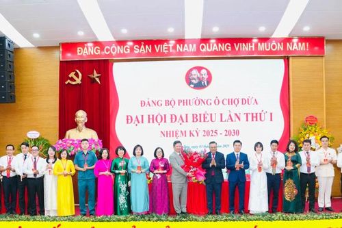 Chủ động đổi mới, sáng tạo xây dựng phường Ô Chợ Dừa văn minh, hiện đại