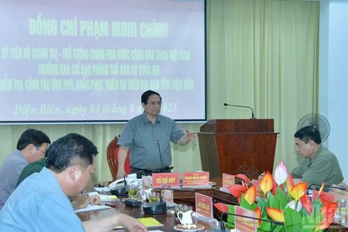 Thủ tướng Phạm Minh Chính chủ trì họp bàn giải pháp ứng phó, khắc phục hậu quả thiên tai ở Điện Biên