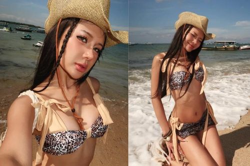 Tiktoker Xuân Ca 'bung xõa hết nấc' trong loạt ảnh mùa hè