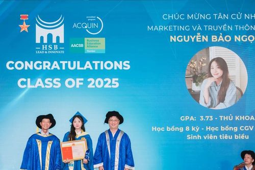 Gần 50% sinh viên HSB có việc làm trước khi nhận bằng tốt nghiệp
