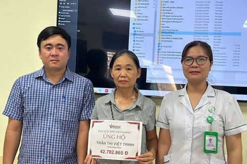 Bạn đọc giúp đỡ chị Trần Thị Việt Chinh bị u não hơn 42 triệu đồng