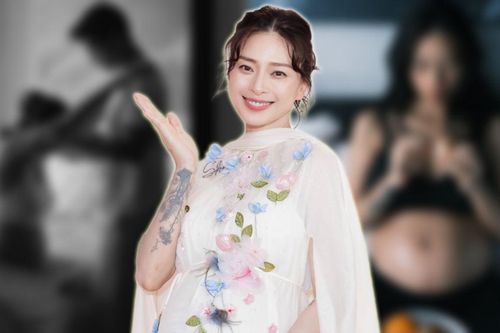 Hình ảnh Ngô Thanh Vân trước giờ lâm bồn gây xúc động mạnh