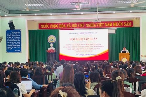Tập huấn hướng dẫn sử dụng phần mềm trong trường học