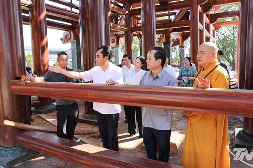 Đẩy nhanh tiến độ Dự án tu bổ, tôn tạo Di tích chùa Hương Ấp