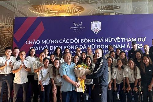 Đội tuyển nữ Philippines đã có mặt tại Phú Thọ, sẵn sàng cho giải nữ Đông Nam Á 2025