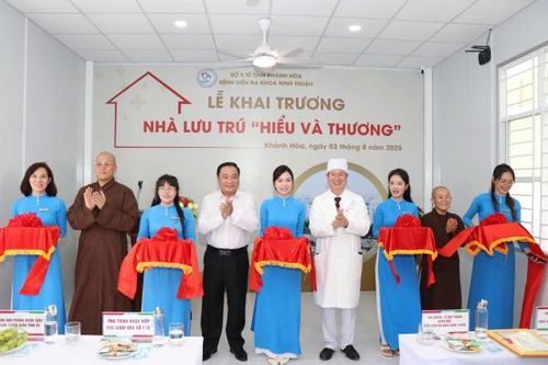 Khai trương Nhà lưu trú miễn phí tại Bệnh viện Đa khoa Ninh Thuận