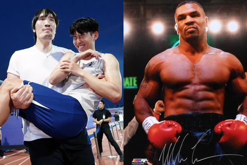 'Gã khổng lồ' bế Son Heung-min là cao thủ võ thuật, từng khiến Mike Tyson sợ run