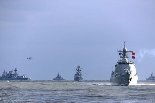 Trung Quốc và Nga bắt đầu cuộc tập trận chung trên biển 'Joint Sea-2025'