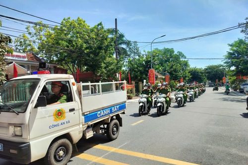Ra quân bảo đảm an ninh, trật tự công cộng địa bàn