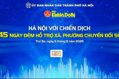 Trực tiếp Talkshow: 'Hà Nội với Chiến dịch 45 ngày đêm hỗ trợ xã, phường chuyển đổi số'
