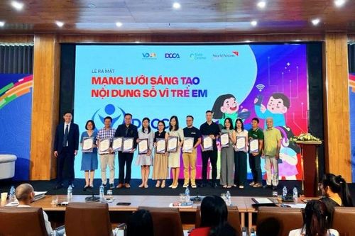 Thành lập Mạng lưới Sáng tạo nội dung số vì trẻ em