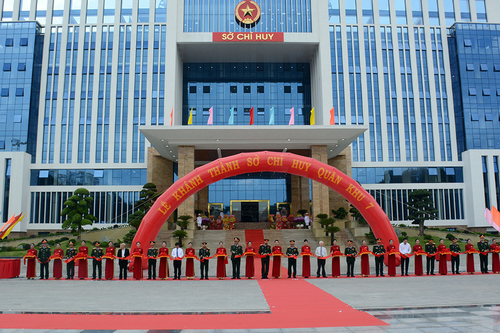 Khánh thành dự án xây dựng Sở chỉ huy Quân khu 7