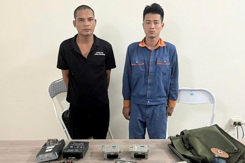 Tóm gọn 2 'đạo chích' xe nâng chuyên hành nghề trong KCN An Phát