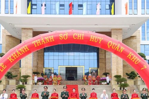 Quân khu 7 có tòa nhà Sở Chỉ huy mới trước thềm Quốc khánh và Đại hội Đảng bộ