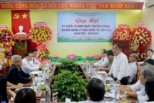 Gia Lai nhấn mạnh vai trò cầu nối của ngành quản lý nhà nước về tôn giáo
