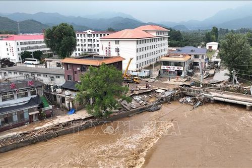 Trung Quốc: Mưa lớn gây lũ lụt tại nhiều khu vực
