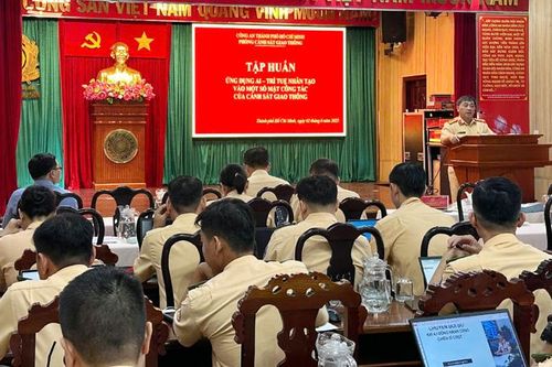 Cảnh sát giao thông TP Hồ Chí Minh đưa AI vào công tác nghiệp vụ