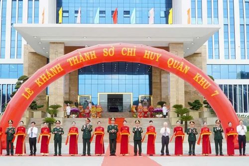 Khánh thành dự án xây dựng Sở Chỉ huy Quân khu 7