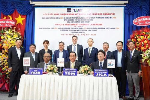 CTCP Nước Thủ Dầu Một vay 6 triệu USD từ ADB và JICA để nâng cấp công suất