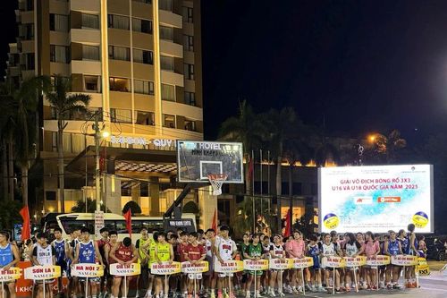 Khai mạc Giải vô địch bóng rổ trẻ U16, U18 3x3 Quốc gia năm 2025