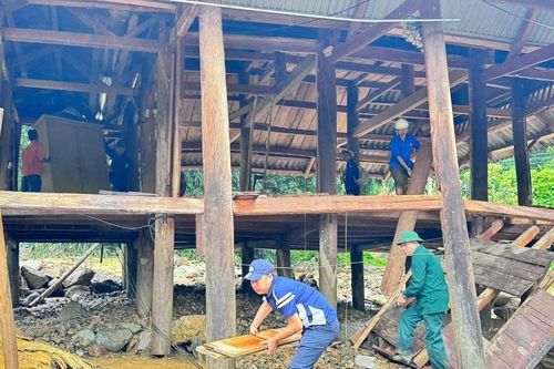 Khẩn trương khắc phục hậu quả thiên tai