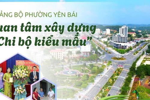 Đảng bộ phường Yên Bái quan tâm xây dựng 'Chi bộ kiểu mẫu'