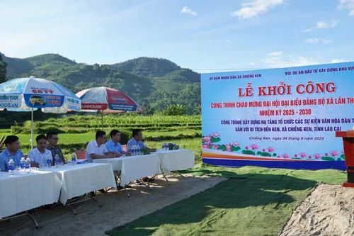 Khởi công Công trình sân Đền Ken