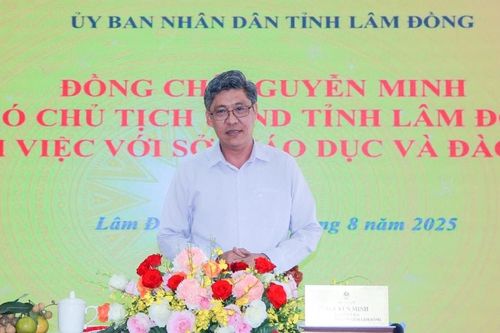 Phó Chủ tịch UBND tỉnh Lâm Đồng Nguyễn Minh: Tập trung mọi nguồn lực cho năm học mới