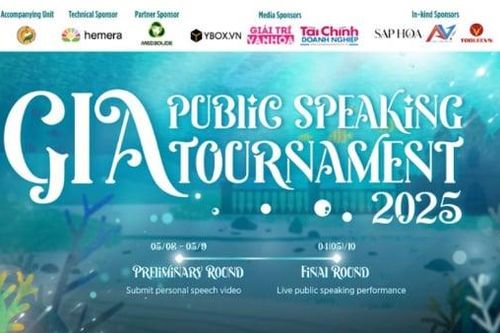 Cuộc thi GIA Public Speaking Tournament 2025 chính thức khởi động
