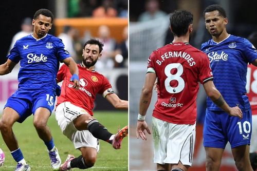 Bruno Fernandes và Iliman Ndiaye va chạm gay gắt tại Atlanta