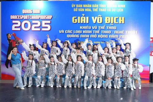 Nhiều điểm mới tại Giải Vô địch Khiêu vũ thể thao và các loại hình nghệ thuật tỉnh Quảng Ninh 2025