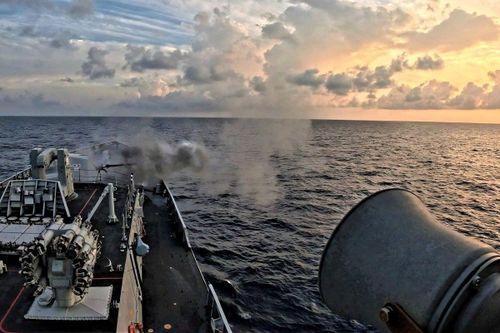 Chiến hạm Ấn Độ và Philippines lần đầu triển khai tuần tra chung trên Biển Đông