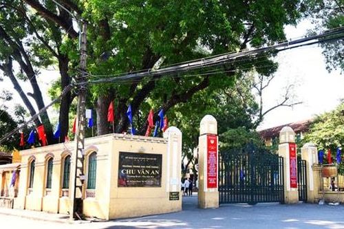Phường Tây Hồ khởi công dự án cải tạo, nâng cấp Trường THPT chuyên Chu Văn An