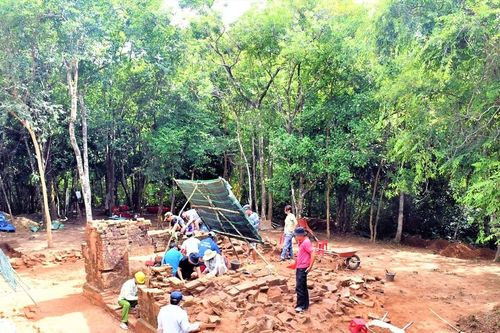 Đà Nẵng: Công bố kết quả sơ bộ khai quật nhóm tháp L tại Khu đền tháp Mỹ Sơn